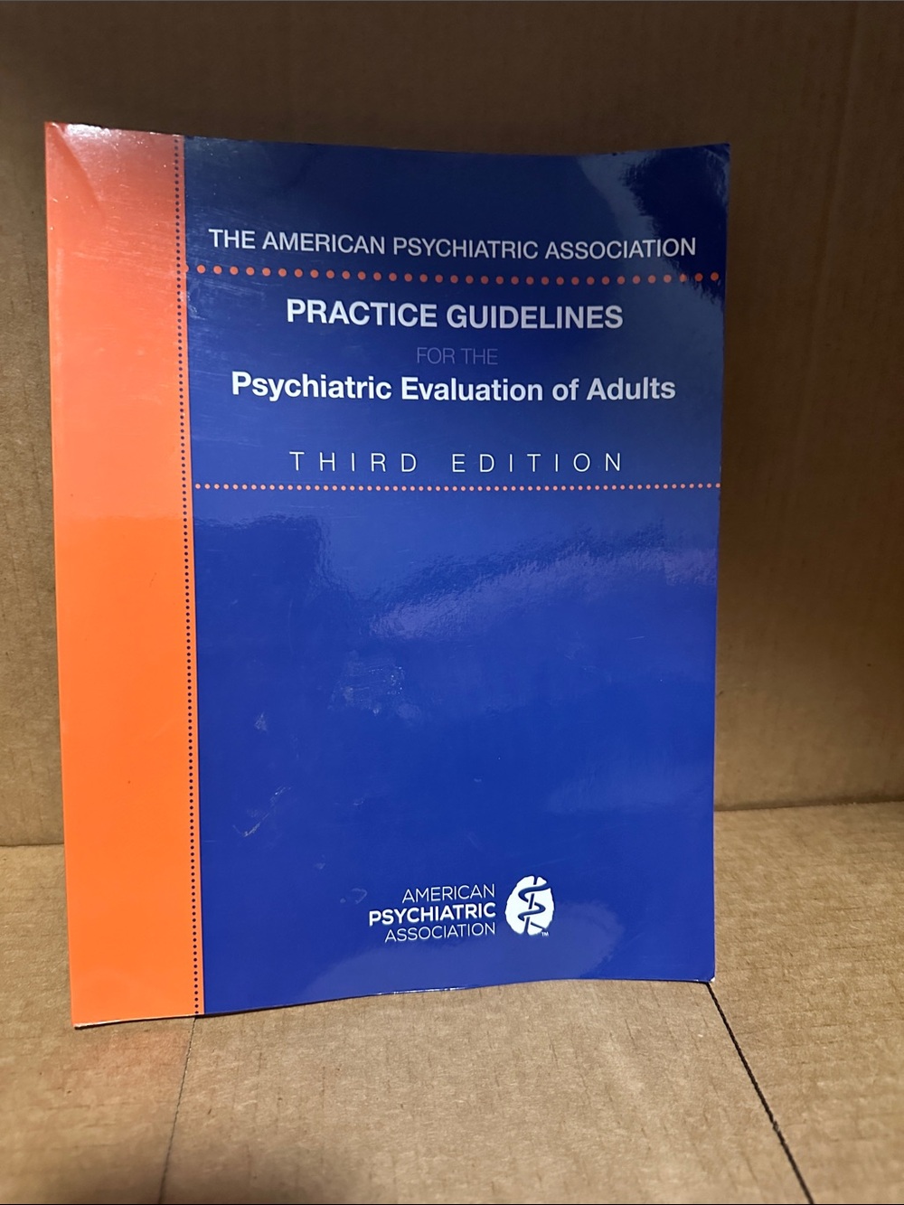 Practice Guidelines Notebook - Blue & Orange